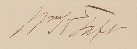 Lot #26 Grover Cleveland and William H. Taft (2) Signed Letters - Image 4