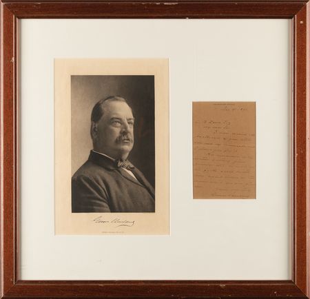 Lot #26 Grover Cleveland and William H. Taft (2) Signed Letters - Image 5