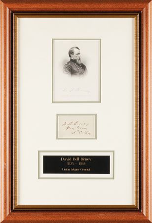 Lot #163 David Bell Birney Signature