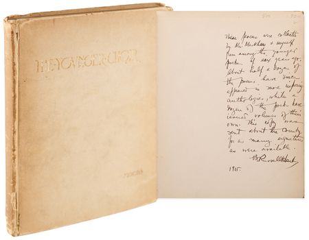 Lot #251 Joyce Kilmer Archive: (2) Signed Books (Trees and Other Poems, The Younger Choir), (4) Signed Letters, and Autograph Manuscript of “Poets” - Image 3