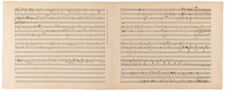 Lot #349 Charles Gounod Handwritten Musical Manuscript for Père Joseph's Aria in 'Cinq-Mars' - Image 2
