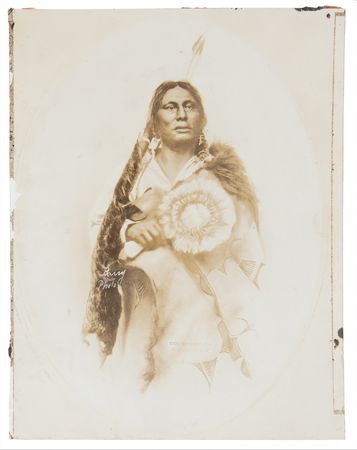 Lot #124 Chief Gall Original Photograph by D. F.