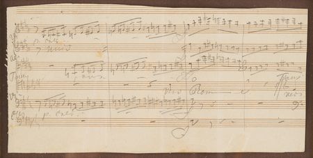 Lot #365 Richard Wagner Handwritten Musical Manuscript from 'Tannhäuser' - Image 2