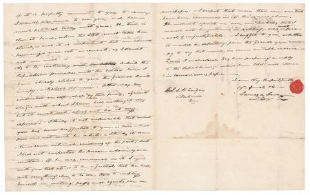 Lot #5 James K. Polk Autograph Letter Signed on Democratic Unity in Tennessee - 