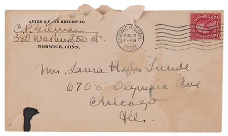 Lot #135 Charlotte Perkins Gilman (2) Autograph Letters Signed - Image 4