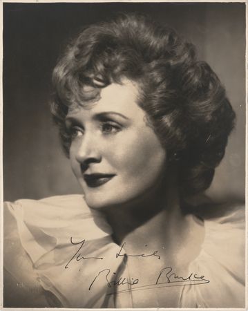 Lot #522 Billie Burke Signed Photograph
