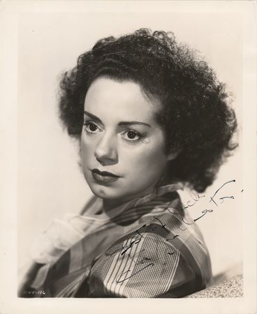 Lot #534 Elsa Lanchester Signed Photograph