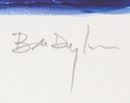 Lot #378 Bob Dylan Signed Oversized Giclee Print - 'House on Union Street' (Ltd. Ed. #109/295) - Image 2