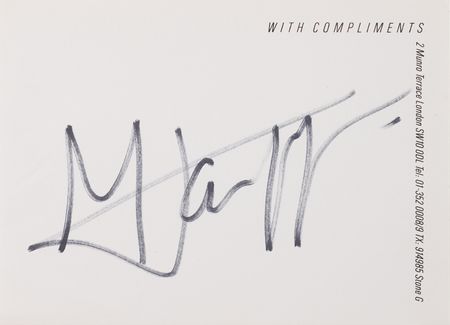Lot #477 Rolling Stones: Mick Jagger Signature - Image 1