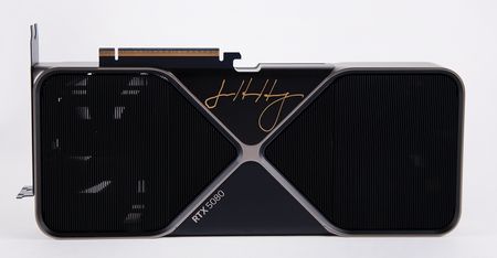 Lot #91 Jensen Huang Twice-Signed NVIDIA GeForce RTX 5080 Graphics Card - Image 2