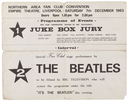Lot #370 Beatles Signed Northern Area Fan Club Convention Program (Liverpool, December 7, 1963) - Image 3
