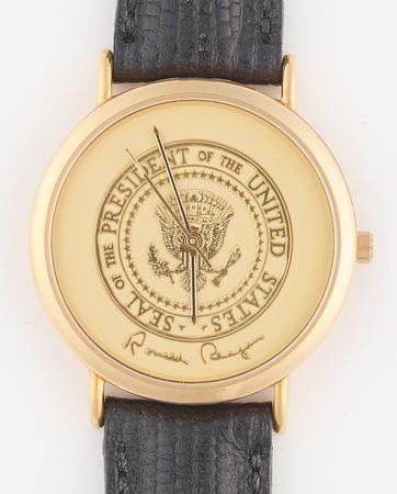 Lot #17 Ronald Reagan Limited Edition Wristwatch, Recalled Gift to 1980 Campaign Donors - Image 3