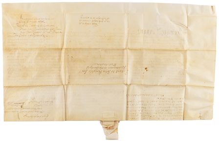 Lot #75 Thomas Dongan Signed Colonial New York Land Document, Ratifying a Native American Land Purchase (1686) - Image 3