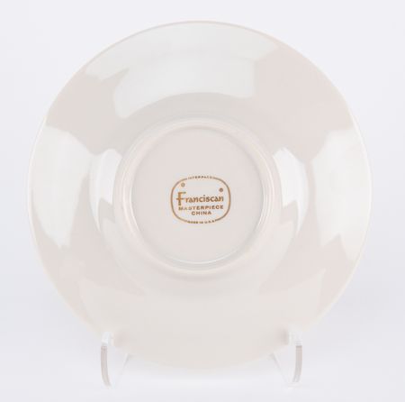 Lot #40 Lyndon B. Johnson and Richard Nixon White House China: Teacup and Saucer - Image 3