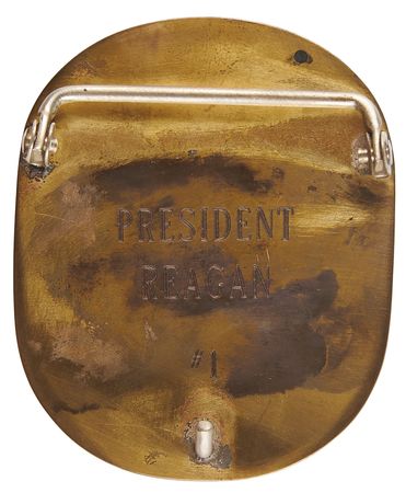 Lot #54 Ronald Reagan Belt Buckle - Image 2