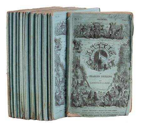 Lot #284 Charles Dickens: Little Dorrit (First Edition in the Original Monthly Parts) - Image 1