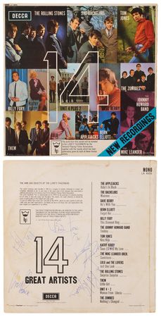 Lot #385 Rolling Stones Signed Album - The Lord's
