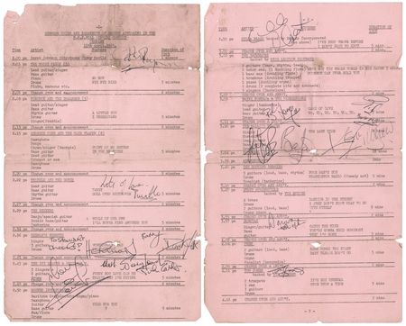 Lot #387 Rolling Stones, Donovan, and Herman's