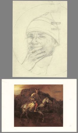 Lot #218 R. B. Kitaj (2) Autograph Letters Signed - Image 2