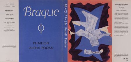 Lot #208 Georges Braque Autograph Note Signed with Cover Design Material for G. Braque (1959) - Image 5