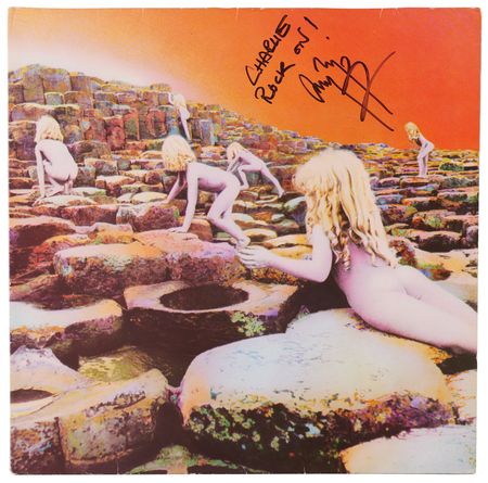 Lot #453 Led Zeppelin: Jimmy Page Signed Album -
