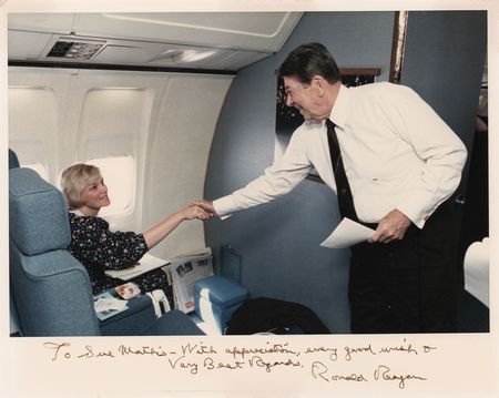 Lot #53 Ronald Reagan Signed Photograph - Image 1