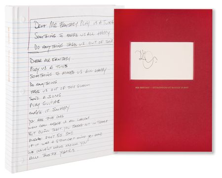 Lot #457 Led Zeppelin: Robert Plant Signed Book - Mr. Fantasy: The Lyrics of Jim Capaldi (Ltd. Ed. #225/900) - Image 1