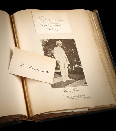 Lot #106 19th/20th Century Notables Autograph