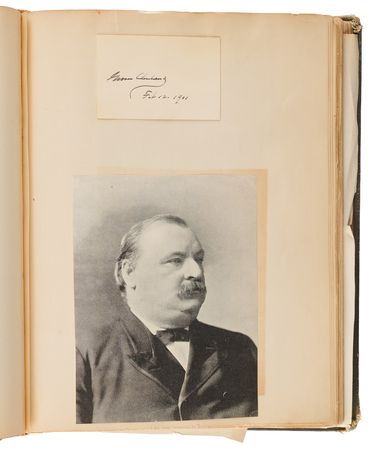 Lot #106 19th/20th Century Notables Autograph Scrapbook, with Thomas Edison, Mark Twain, and Theodore Roosevelt - Image 5