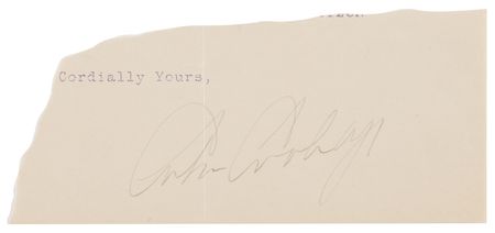 Lot #106 19th/20th Century Notables Autograph Scrapbook, with Thomas Edison, Mark Twain, and Theodore Roosevelt - Image 7