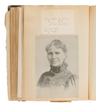 Lot #106 19th/20th Century Notables Autograph Scrapbook, with Thomas Edison, Mark Twain, and Theodore Roosevelt - Image 9