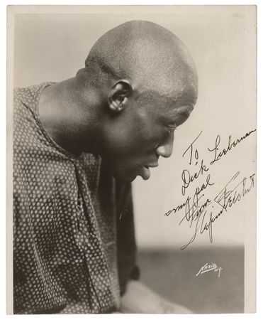 Lot #526 Stepin Fetchit Signed Photograph