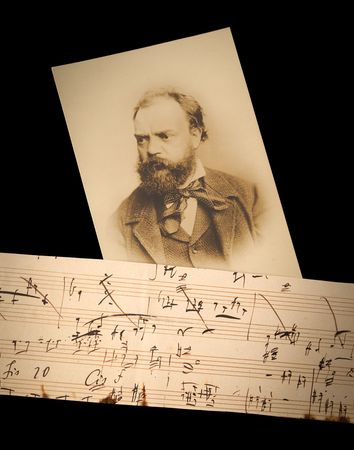 Lot #347 Antonín Dvořák Handwritten Musical