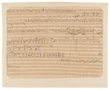 Lot #366 Carl Maria von Weber Handwritten Musical Manuscript - Working Score for Oberon - Image 2