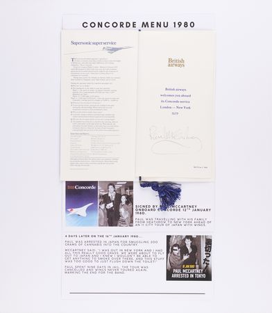 Lot #374 Beatles: Paul McCartney Signed British