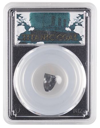 Lot #154 Titanic: Coal Piece Recovered from Wreck Site - Image 2