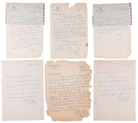 Lot #90 J. Paul Getty Archive of (29) Letters to Actress Jacqueline Evans, Spanning More Than Two Decades (1948–1971) - Image 2