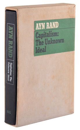 Lot #315 Ayn Rand Signed Book - Capitalism: The Unknown Ideal - Image 2