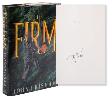 Lot #293 John Grisham Signed Book - The Firm - Image 1