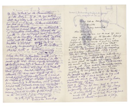 Lot #253 Rudyard Kipling Autograph Letter Signed