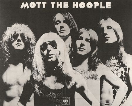 Lot #464 Mott the Hoople Signed CBS Records Flyer - Image 2