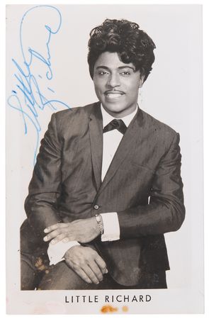Lot #460 Little Richard Signed Photograph - Image 1