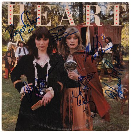 Lot #444 Heart Signed Album - Little Queen - Image 1