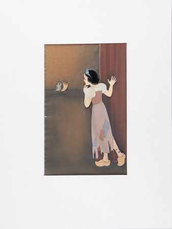 Lot #611 Snow White production cel from Snow White and the Seven Dwarfs - Image 2