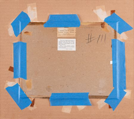 Lot #605 Doc, Happy, and Dopey production cels from Snow White and the Seven Dwarfs - Image 3