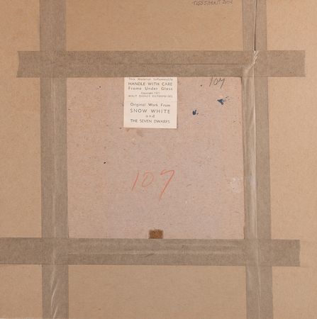 Lot #606 Dopey production cel from Snow White and the Seven Dwarfs - Image 3