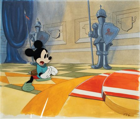 Lot #612 Mickey Mouse production cel from Brave Little Tailor - Image 2