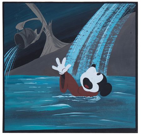 Lot #622 Mickey Mouse concept painting from