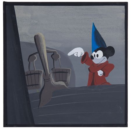 Lot #620 Mickey Mouse concept painting from