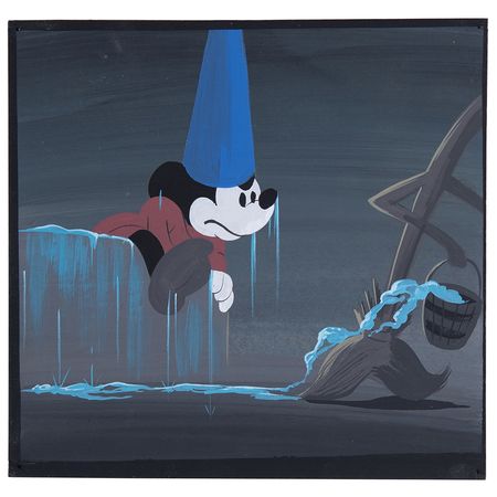 Lot #621 Mickey Mouse concept painting from